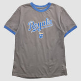 Gray Kansas City Royals 2000s T-Shirt