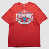 Red Philadelphia Phillies Majestic 2009 T-Shirt