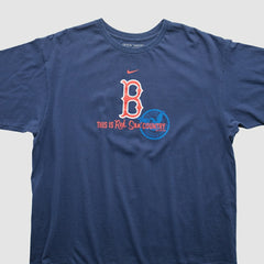 Blue Boston Red Sox Nike 2000s T-Shirt