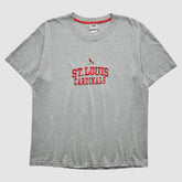 Gray St. Louis Cardinals Lee Apparel 2000s T-Shirt