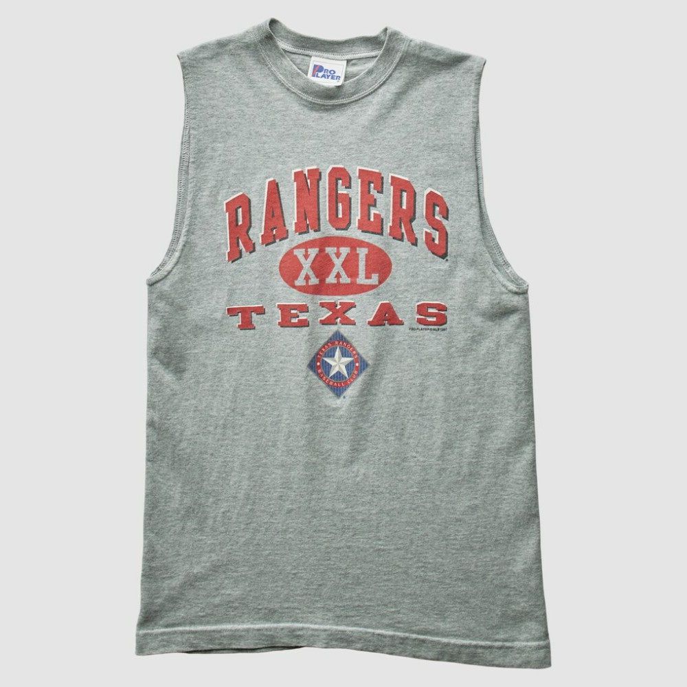 Heather Gray Texas Rangers Pro Player 1997 Tank