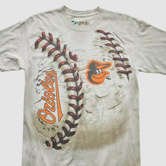 Beige Baltimore Orioles Liquid Blue 2014 T-Shirt