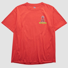 Red Los Angeles Angels Lee Apparel 2000s T-Shirt