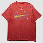 Red St. Louis Cardinals Majestic 2000s T-Shirt