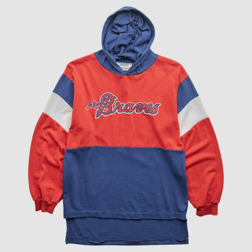 Red Atlanta Braves 1992 Pullover Sweatshirt