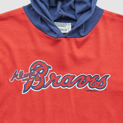 Red Atlanta Braves 1992 Pullover Sweatshirt
