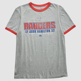 Heather Gray Texas Rangers Majestic 2010 T-Shirt