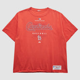 Red St. Louis Cardinals Majestic 2000s T-Shirt