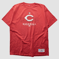 Red Cincinnati Reds Majestic 2000s T-Shirt