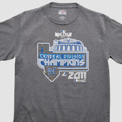 Gray Milwaukee Brewers Majestic 2011 T-Shirt