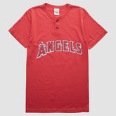 Red Los Angeles Angels Majestic 90s T-Shirt