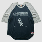 Navy Chicago White Sox Nutmeg Mills 90s T-Shirt