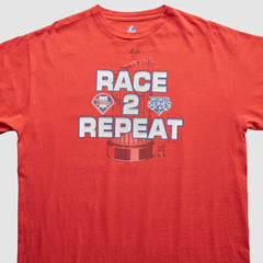 Red Philadelphia Phillies Majestic 2009 T-Shirt