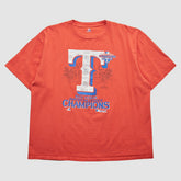 Orange Texas Rangers Majestic 2011 T-Shirt