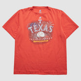 Red Texas Rangers Majestic 2011 T-Shirt