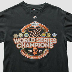 Black San Francisco Giants Majestic 2012 T-Shirt