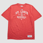 Red St. Louis Cardinals Majestic 2011 T-Shirt