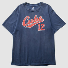 Navy Chicago Cubs Majestic 2009 T-Shirt