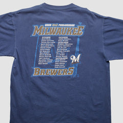 Navy Milwaukee Brewers 2008 T-Shirt