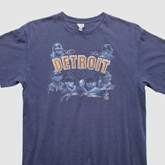 Navy Detroit Tigers 2000s T-Shirt