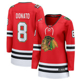 NHL Ryan Donato Chicago Blackhawks Fanatics Women's Centennial Breakaway Player Jersey