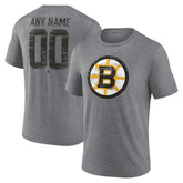 NHL Boston Bruins Heritage Custom Tri-Blend T-Shirt