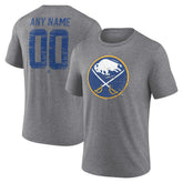 NHL Buffalo Sabres Heritage Custom Tri-Blend T-Shirt