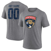 NHL Florida Panthers Heritage Custom Tri-Blend T-Shirt