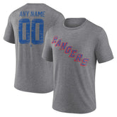 NHL New York Rangers Heritage Custom Tri-Blend T-Shirt