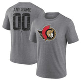 NHL Ottawa Senators Heritage Custom Tri-Blend T-Shirt