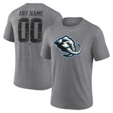 NHL Utah Mammoth Heritage Custom Tri-Blend T-Shirt
