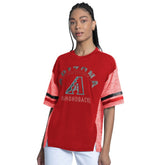 Red Arizona Diamondbacks G-III 4Her by Carl Banks Women's Off-Season Oversized Top