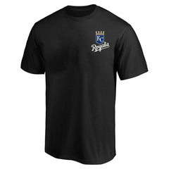 Black Kansas City Royals Profile Big & Tall Two-Sided Graphic T-Shirt