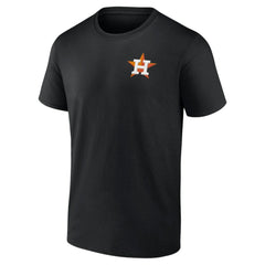 Black Houston Astros Profile Big & Tall Two-Sided Graphic T-Shirt