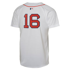 White Jarren Duran Boston Red Sox Nike Youth Limited Player Jersey