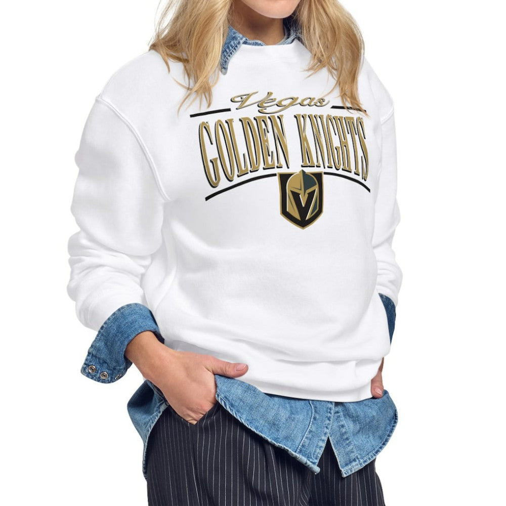 NHL Vegas Golden Knights Starter Women's Arch Stripe Fleece Sweatshirt