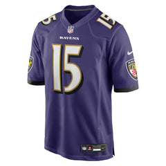 Cooper Rush Team Game Jersey - Baltimore Ravens Jerseys