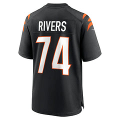 Jalen Rivers Team Game Jersey - Cincinnati Bengals Jerseys