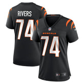 Jalen Rivers Women's Team Game Jersey - Cincinnati Bengals Jerseys
