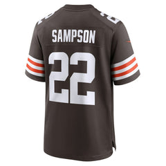 Dylan Sampson Team Game Jersey - Cleveland Browns Jerseys