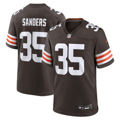 Raheim Sanders Team Game Jersey - Cleveland Browns Jerseys