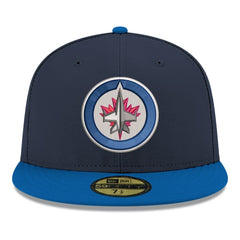 NHL Winnipeg Jets New Era Core Logo Two-Tone 59FIFTY Fitted Hat