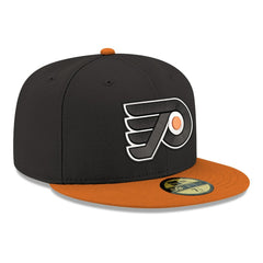 NHL Philadelphia Flyers New Era Core Logo Two-Tone 59FIFTY Fitted Hat