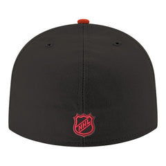 NHL Chicago Blackhawks New Era Core Logo Two-Tone 59FIFTY Fitted Hat