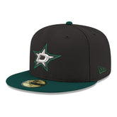NHL Dallas Stars New Era Core Logo Two-Tone 59FIFTY Fitted Hat