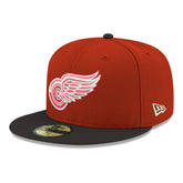 NHL Detroit Red Wings New Era Core Logo Two-Tone 59FIFTY Fitted Hat