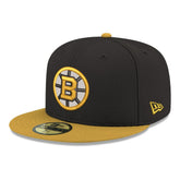 NHL Boston Bruins New Era Core Logo Two-Tone 59FIFTY Fitted Hat