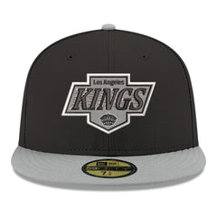 NHL Los Angeles Kings New Era Core Logo Two-Tone 59FIFTY Fitted Hat