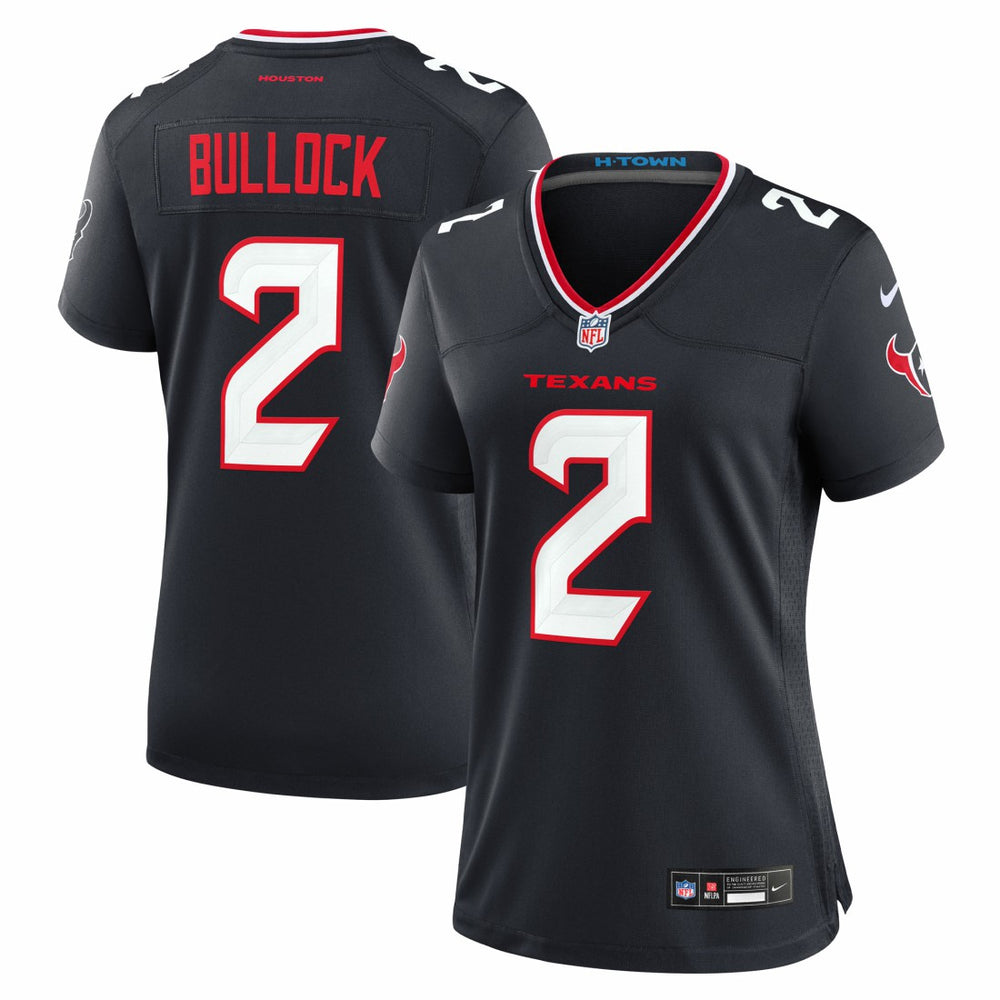 Calen Bullock Women's Team Game Jersey - Houston Texans Jerseys