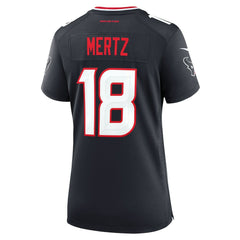 Graham Mertz Women's Team Game Jersey - Houston Texans Jerseys